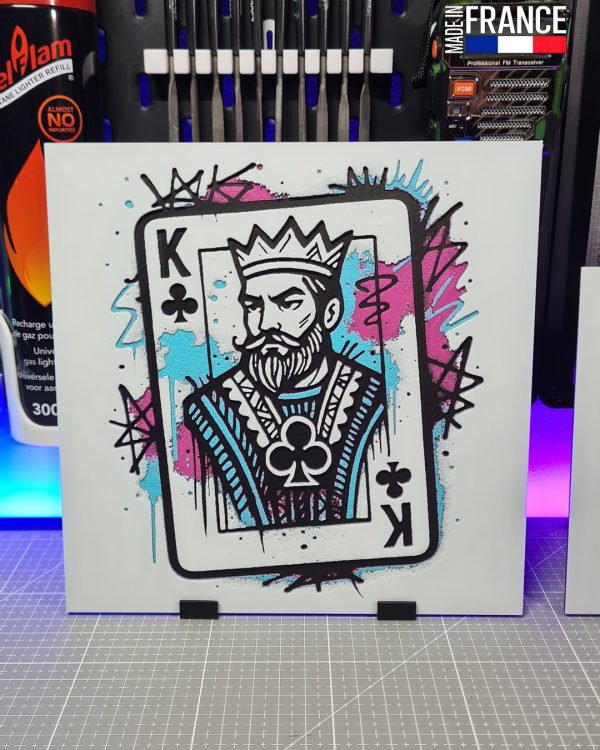 Graffiti King Clubs – Hueforge