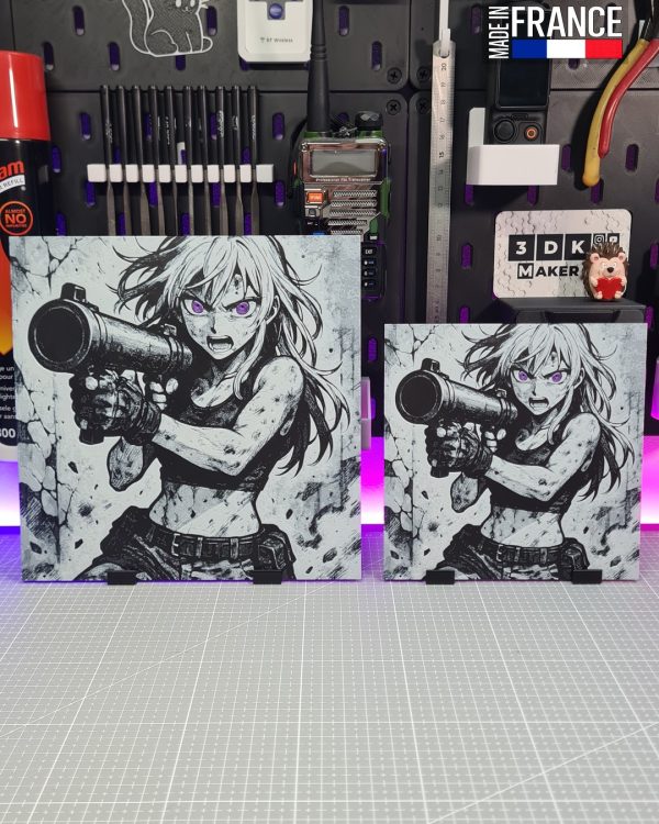 Girl Anime Bazooka – Hueforge