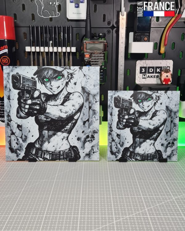 Girl Anime Glock - Hueforge