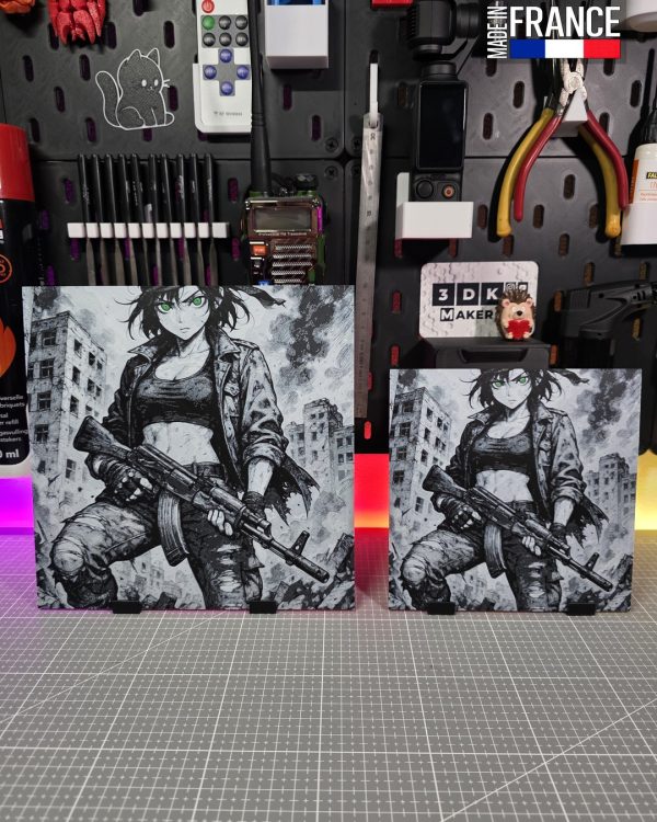 Girl Anime AKM - Hueforge