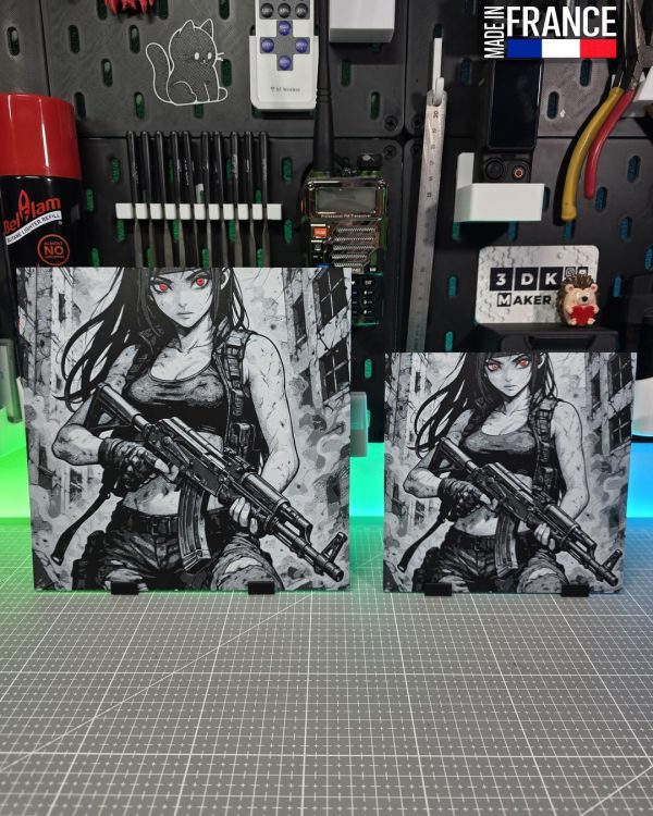 Girl Anime AK Tactical - Hueforge