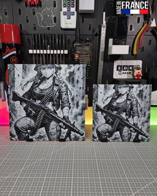 Girl Anime MG42 - Hueforge