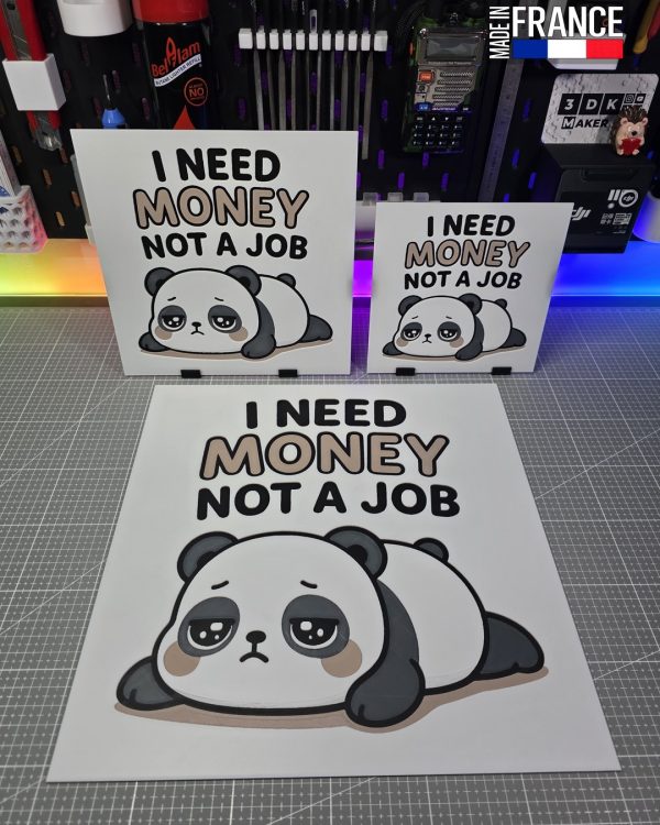 Lazy Panda - Hueforge